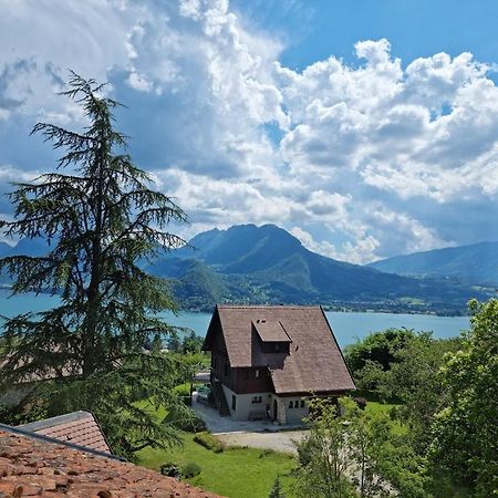 Petit Studio Vue Lac / La Talloirdaze Talloires Exteriör bild