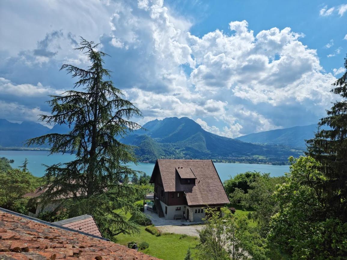 Petit Studio Vue Lac / La Talloirdaze Talloires Exteriör bild